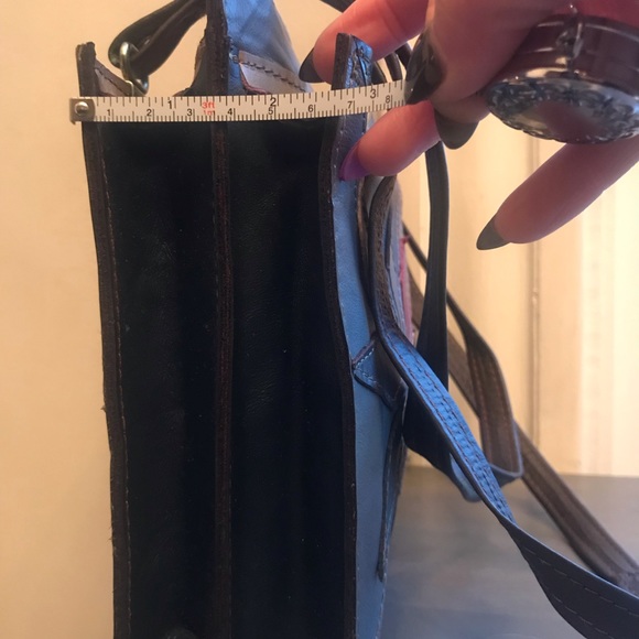 Vintage leather purse.  Made in Mexico. - Picture 6 of 8